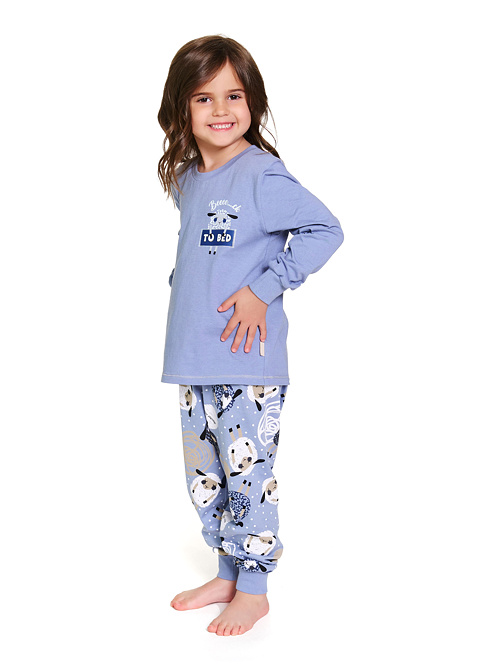 Pijamale pentru copii Sheep Back To Bed albastru