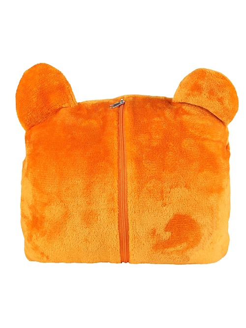 Hanorac/pernă de pluș 2in1 Tiger portocaliu