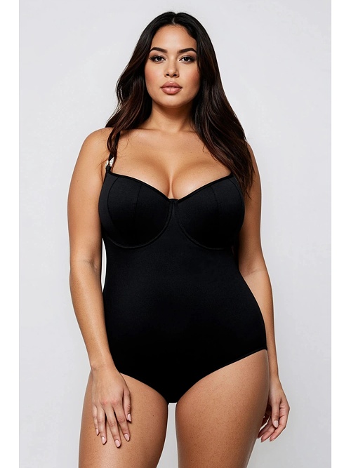 Costum de baie pentru femei o piesă Karla negru