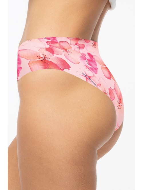Chiloți Simple Classic Mallow roz floral