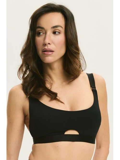 Sutien sport Bianco negru
