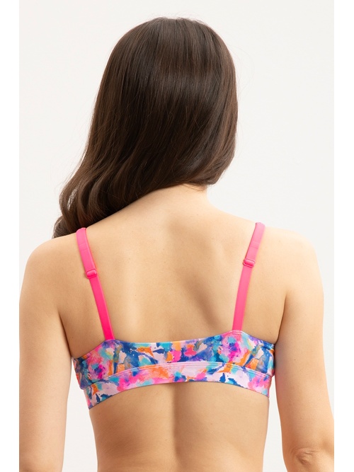 Sutien neted Paint Bralette întărit